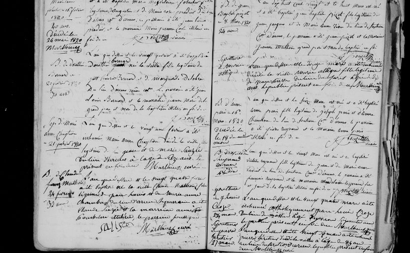 Généalogie descendante des Croze