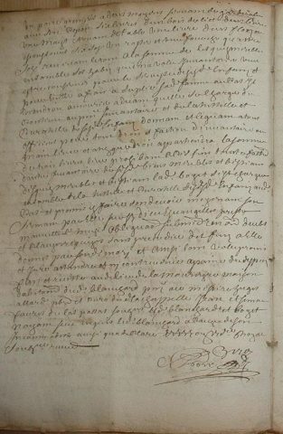 1681 – Blanchard Jean inventaire 2